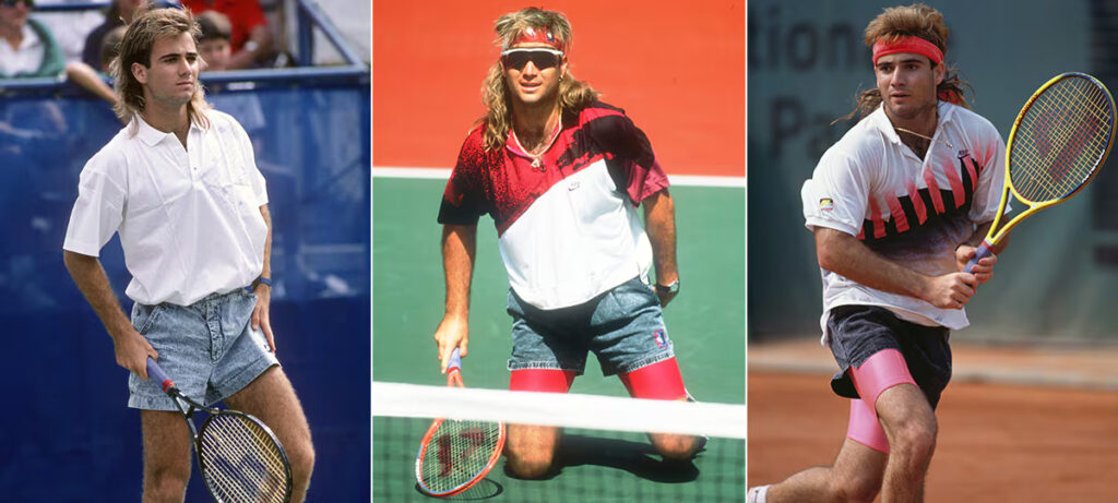 Andre Agassi estilo