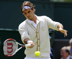 Moda en el tenis historia outfit Roger Federer