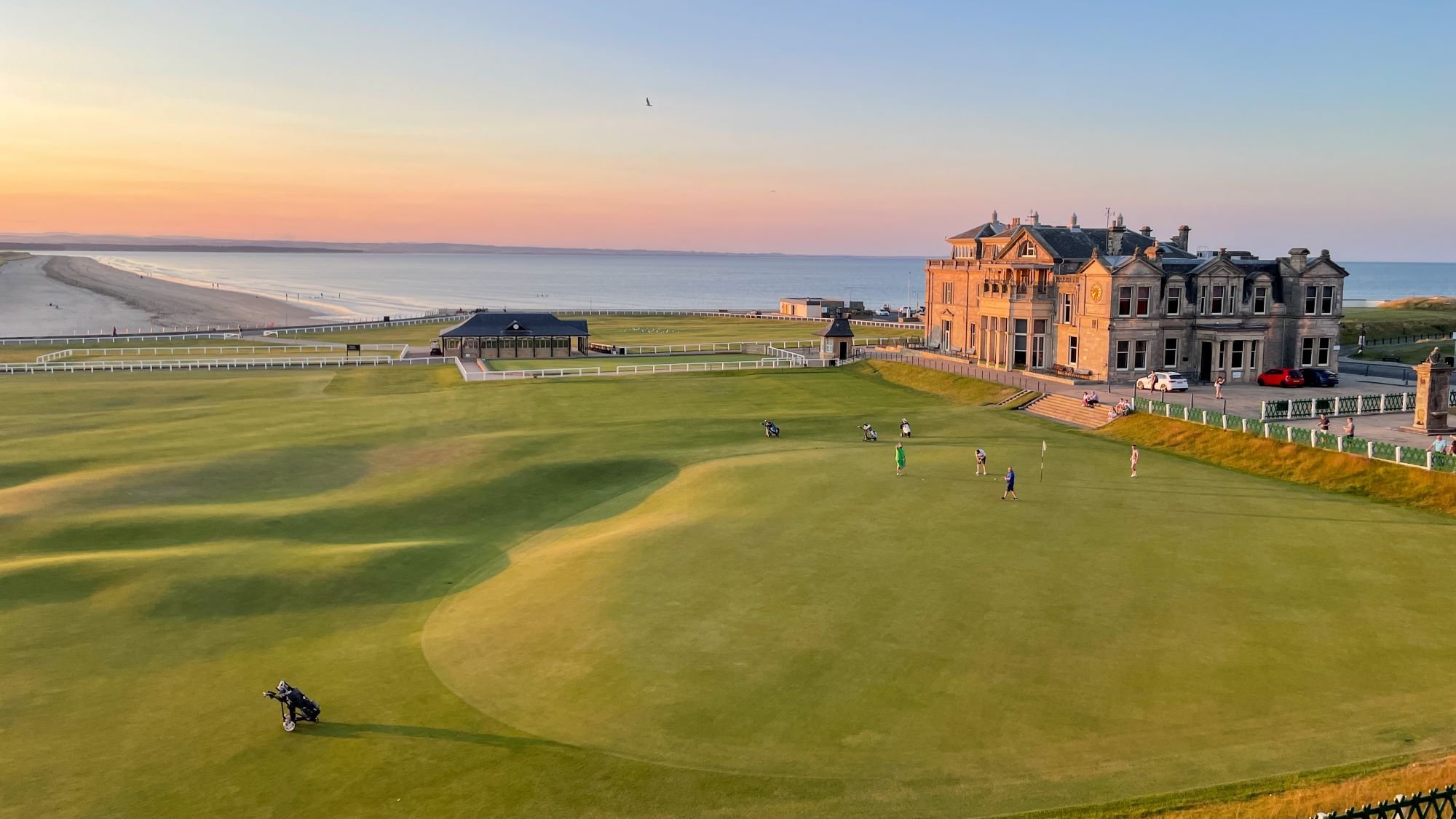St-Andrews-Golf-Course-Sunset-UK-Golf-Guy
