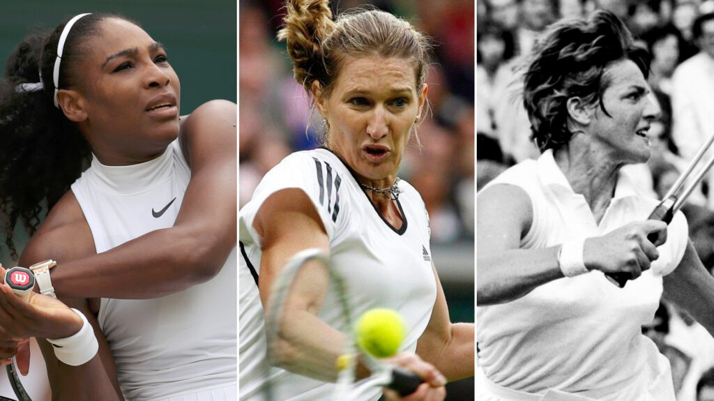 serena williams steffi graf margaret court