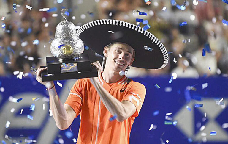 Torneos tenis ATP WTA México 2025 Alex De Miñaur
