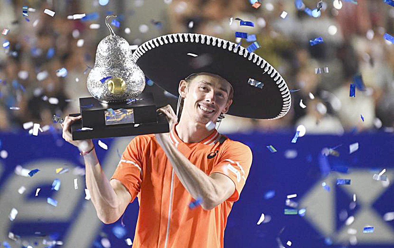 Torneos tenis ATP WTA México 2025 Alex De Miñaur