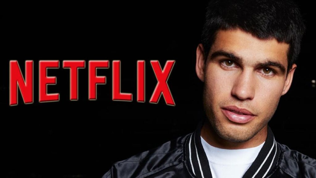 Tenis profesional y redes sociales - Carlos Alcaraz Netflix