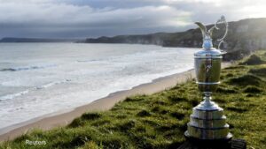 El Open Championship 2025 Claret Jug Royal Portrush