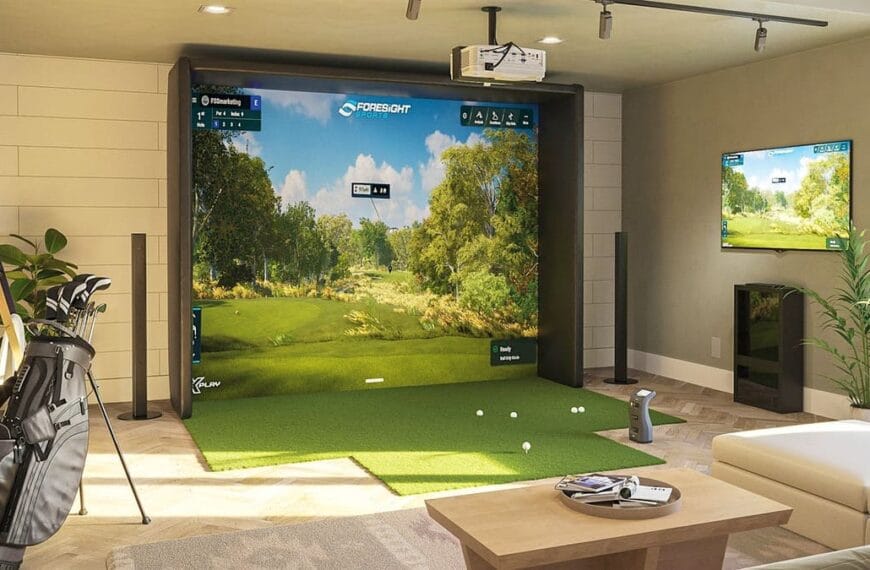 Jugar golf en casa