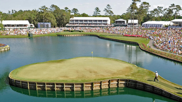 trivia campos de golf famosos 17th hole tpc sawgrass getty-images