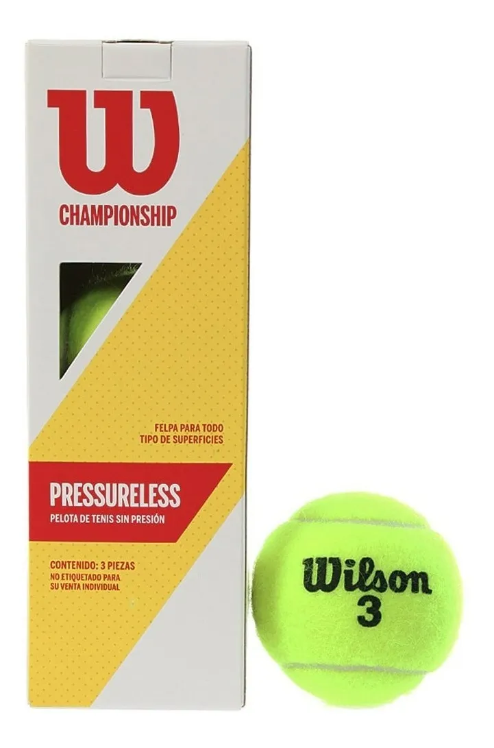 Pelotas Wilson Championship sin presión