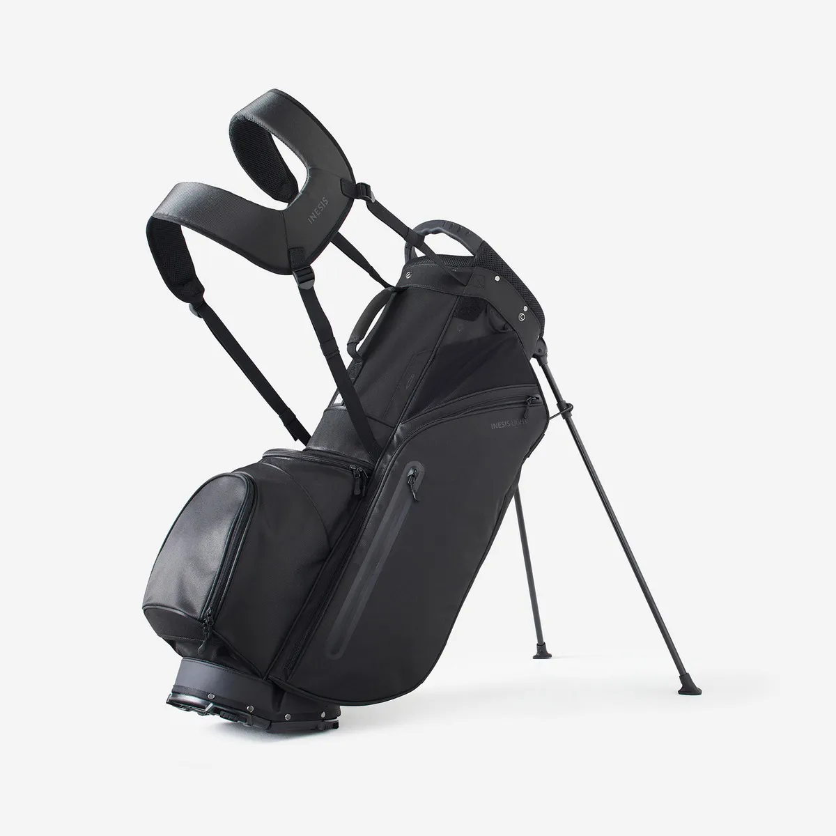 Bolsa de golf con trípode Inesis Light negra