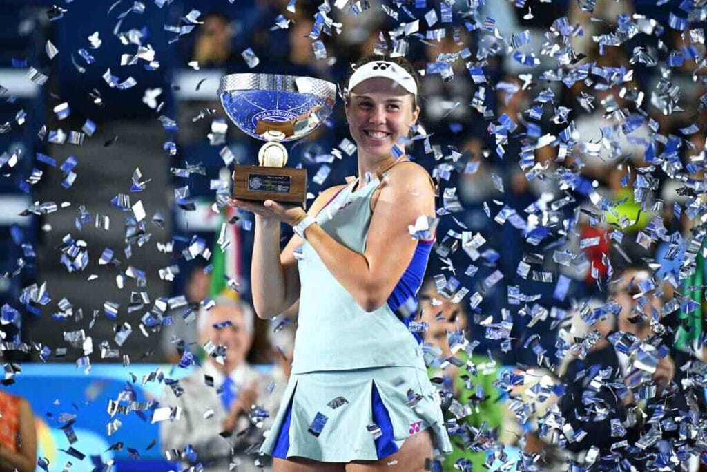 Linda Noskova Abierto de Tenis Monterrey WTA 500 2025