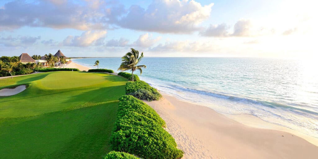 mejores campos de golf cancun riviera maya mexico El Camaleon Mayakoba