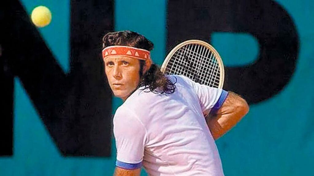 mejores tenistas zurdos de la historia guillermo vilas