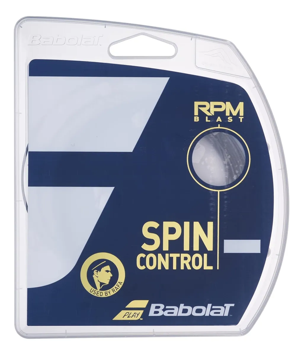 Cuerda De Tenis Babolat Rpm Blast 17 G Negra (set)