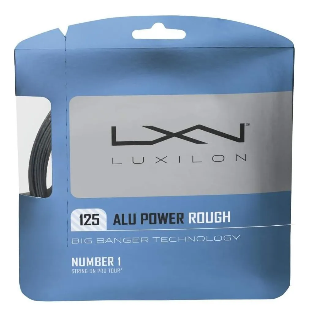 Cuerdas De Tenis Luxilon Big Banger Alu Power Rough