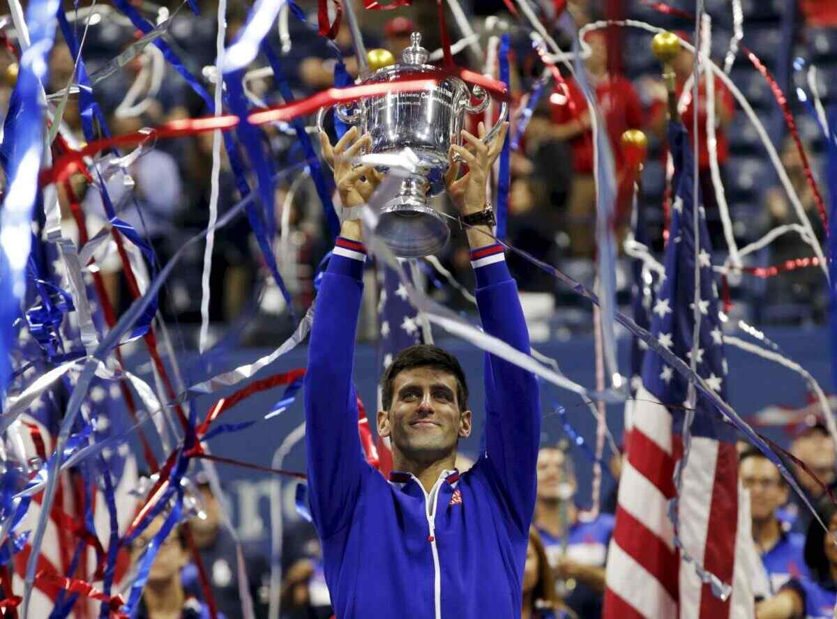 calendario del tenis atp y wta final us open 2015 novak djokovic confetti