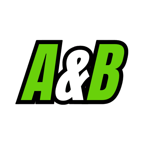 A&B logo.